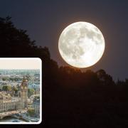 The Snow Moon will appear over London. (Canva)