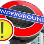 Red Line delayed on the London Underground.