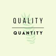 Do we really prioritise quality over quantity? Anna Pesala NWS