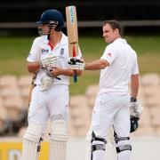 Andrew Strauss (left) and Alastair Cook (right)