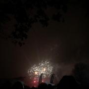 Firework night at Cassiobury Park