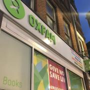 The Oxfam Hampstead Bookshop in North London