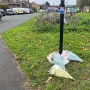 Tributes left at scene of fatal house fire in Hounslow