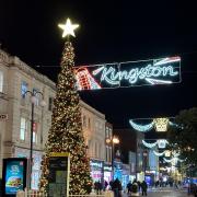 Kingston Upon Thames decorated for Christmas