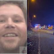 Matthew Sparkes, from Bexleyheath, caused a horror crash which has left a woman with a severe brain injury