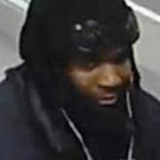 The man police wish to speak to after a woman was sexually assaulted near Bethnal Green Police Station