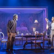 Danny Sapani, Judith Roddy and Daniel Lapaine in Between Riverside and Crazy at Hampstead Theatre