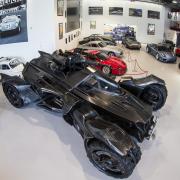 See this Batmobile on display at the Joe Macari supercar showroom in Southfields