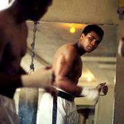 Muhammad Ali training in Florida. Picture: Action Images