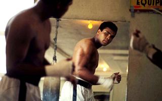 Muhammad Ali training in Florida. Picture: Action Images
