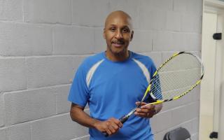 Tony at Harrow Squash Club