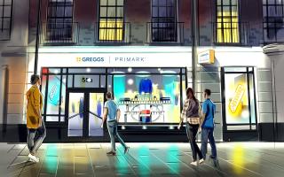 The Greggs and Primark pop-up boutique. (Primark & Greggs)