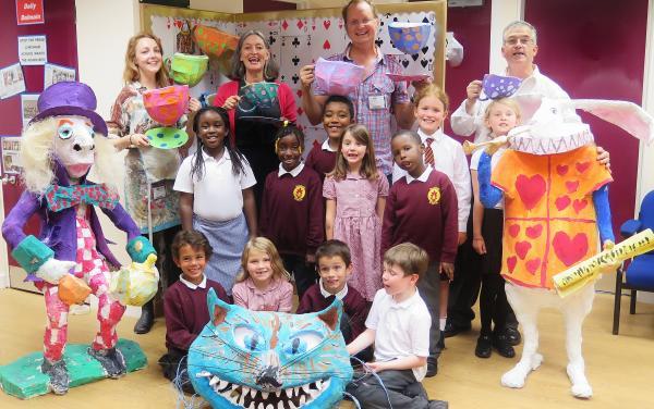Tristemente medio litro Deformar Dalmain Primary School gets to grips with Alice in Wonderland | This Is  Local London