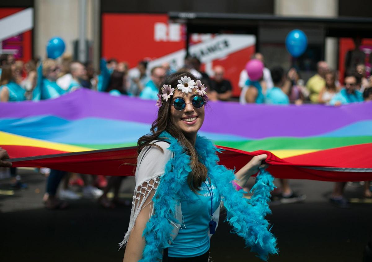 London was turned into a rainbow of colours for the 2015 Pride parade celebrating LGBT equality