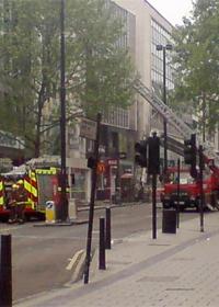 The section between Oxford Circus and Wells Street will reopen Saturday morning (Pic: Fiona Berry)