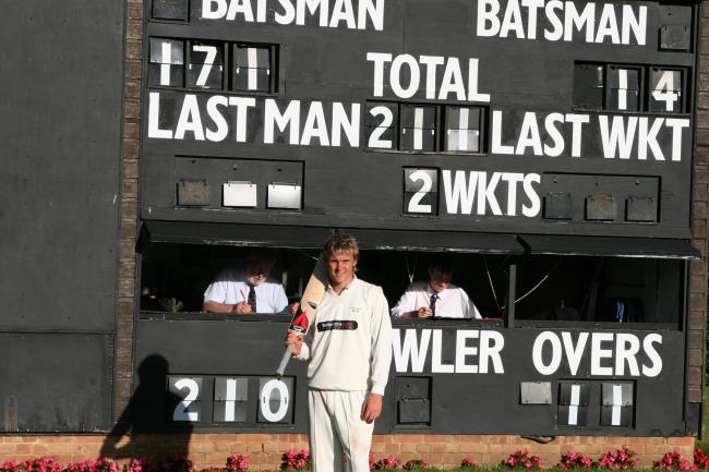 Jason Roy scored 171 not out in his final game for Whitgift. Chonell Roy.