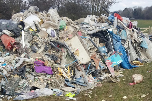 45 tonnes of fly-tipping dumped across the district costs council thousands