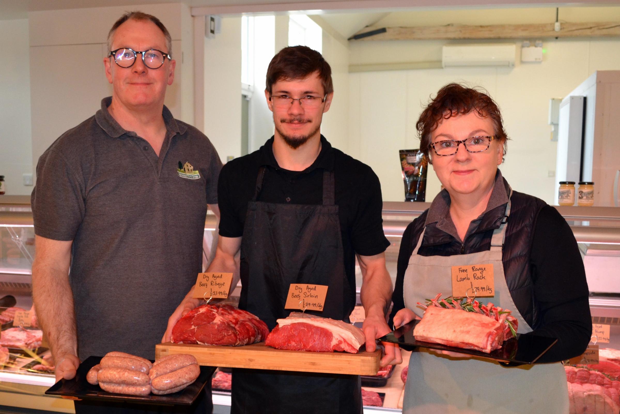 Family-owned butchers opens in Downe to complete 10-year project